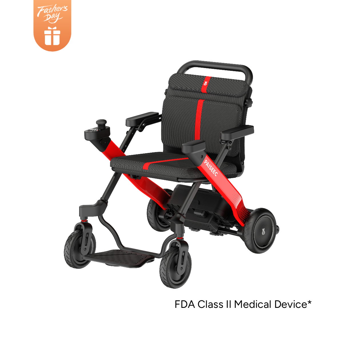 Paiseec 2-in-1 Electric Wheelchair W1